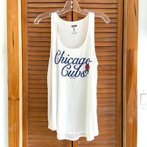NEW Tailgate Chicago Cubs Rose Super Soft Tank Top